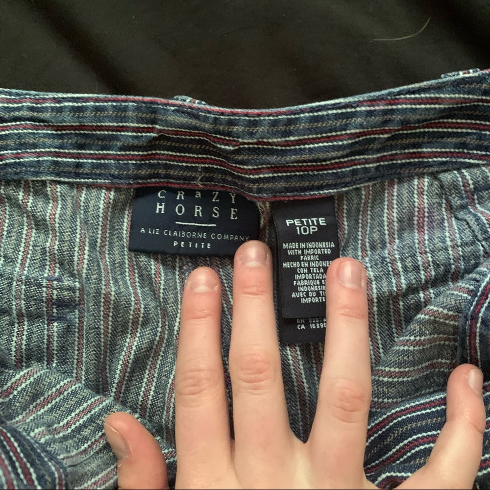 STRIPED CAPRIS - Picture 3 of 4
